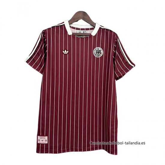 Camiseta Pre Partido del Ajax 2025-2026 Rojo - Haga un click en la imagen para cerrar