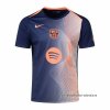 Camiseta Pre Partido del Barcelona 2025-2026 Azul Naranja Camiseta Pre Partido del Barcelona 2025-2026 Azul Naranja
