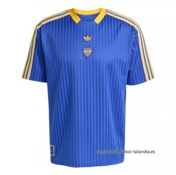 Camiseta Pre Partido del Boca Juniors 2025-2026 Azul Camiseta Pre Partido del Boca Juniors 2025-2026 Azul