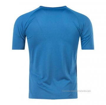 Camiseta Pre Partido del Manchester City 2023 Azul