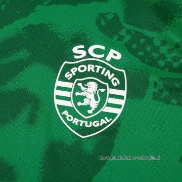 Camiseta Pre Partido del Sporting 2025-2026 Verde