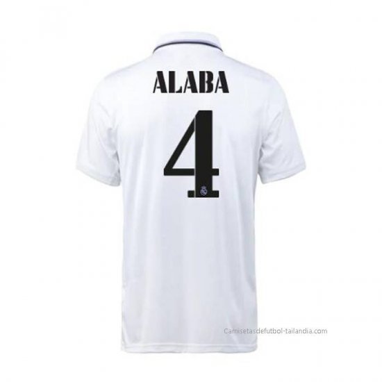 1ª Camiseta Real Madrid Jugador Alaba 2022-2023 - Haga un click en la imagen para cerrar