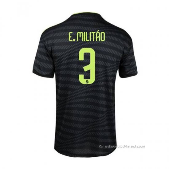 3ª Camiseta Real Madrid Jugador E.Militao 2022-2023 - Haga un click en la imagen para cerrar