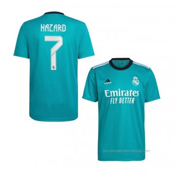 3ª Camiseta Real Madrid Jugador Hazard 2021-2022 3ª Camiseta Real Madrid Jugador Hazard 2021-2022