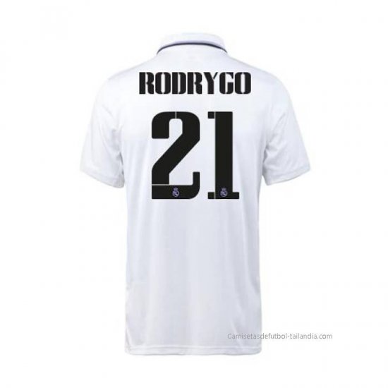 1ª Camiseta Real Madrid Jugador Rodrygo 2022-2023 - Haga un click en la imagen para cerrar