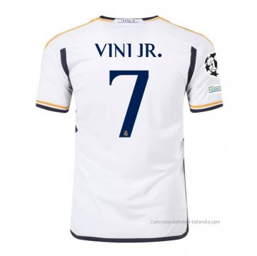 1ª Camiseta Real Madrid Jugador Vini JR. 2023-2024 1ª Camiseta Real Madrid Jugador Vini JR. 2023-2024