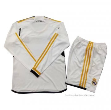 1ª Camiseta Real Madrid Nino Manga Larga 2023-2024