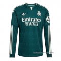 2ª Camiseta Real Madrid Manga Larga 2026-2027