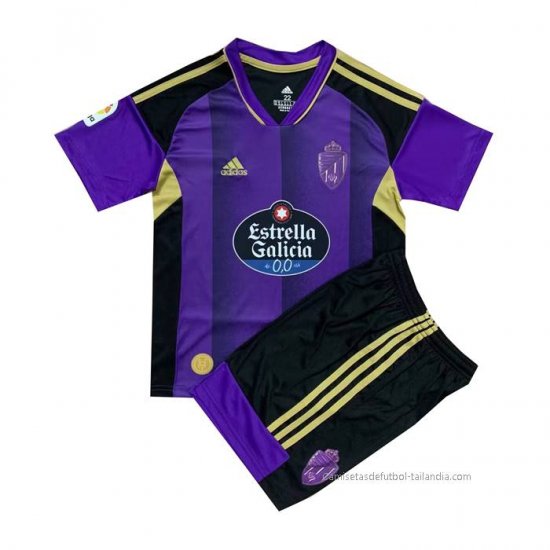 2ª Camiseta Real Valladolid Nino 2022-2023 - Haga un click en la imagen para cerrar