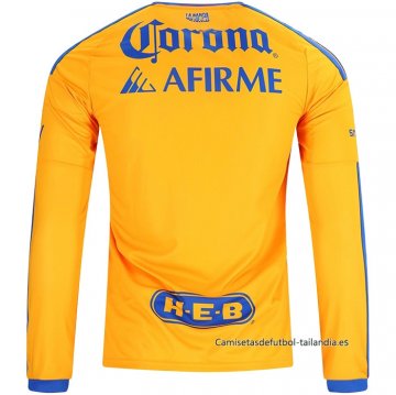 1ª Camiseta Tigres UANL Manga Larga 2026-2027