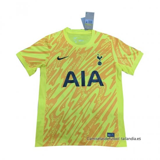 Camiseta Tottenham Hotspur Portero 2024-2025 Amarillo - Haga un click en la imagen para cerrar