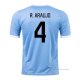 1ª Camiseta Uruguay Jugador R.Araujo 2022