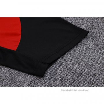 Camiseta de Entrenamiento AC Milan 2023-2024 Rojo y Negro