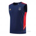 Camiseta de Entrenamiento Ajax Sin Mangas 2022-2023 Azul