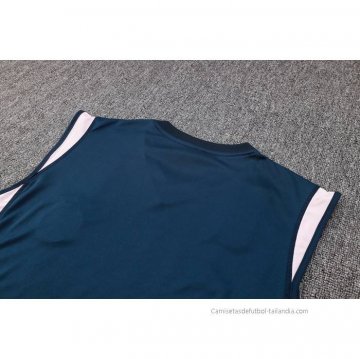 Camiseta de Entrenamiento Ajax Sin Mangas 2023-2024 Azul