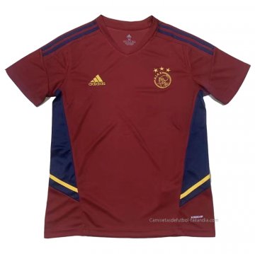 Camiseta de Entrenamiento Ajax Teamgeist 2021-2022 Rojo Camiseta de Entrenamiento Ajax Teamgeist 2021-2022 Rojo