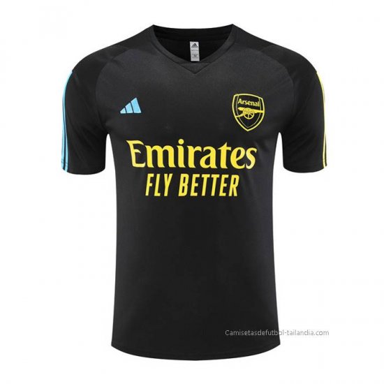 Camiseta de Entrenamiento Arsenal 2023-2024 Negro - Haga un click en la imagen para cerrar