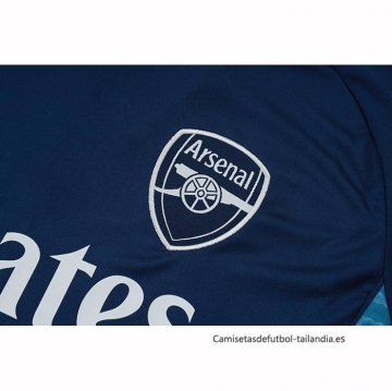 Camiseta de Entrenamiento Arsenal 2025-2026 Azul Gris