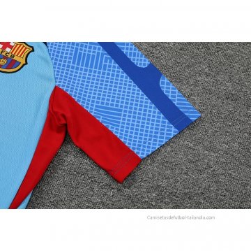 Camiseta de Entrenamiento Barcelona 2022-2023 Azul