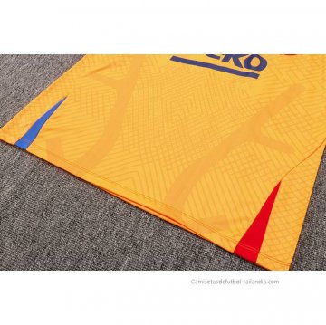Camiseta de Entrenamiento Barcelona Sin Mangas 2022-2023 Naranja
