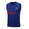 Camiseta de Entrenamiento Barcelona Sin Mangas 2023-2024 Azul