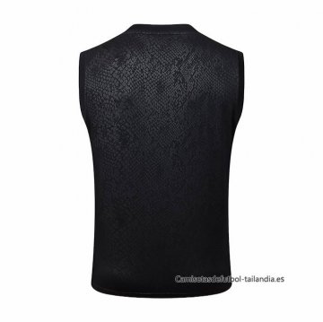 Camiseta de Entrenamiento Barcelona Sin Mangas 2025-2026 Negro Azul