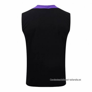 Camiseta de Entrenamiento Barcelona Sin Mangas 2025-2026 Negro Purpura