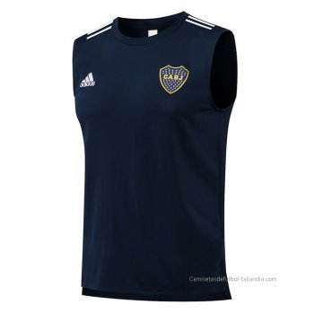 Camiseta de Entrenamiento Boca Juniors Sin Mangas 2021-2022 Azul Camiseta de Entrenamiento Boca Juniors Sin Mangas 2021-2022 Azul