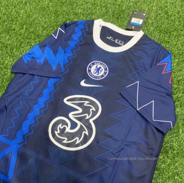 Camiseta de Entrenamiento Chelsea 2021 Azul