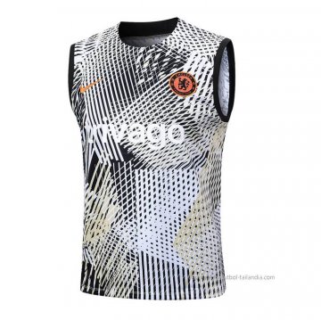 Camiseta de Entrenamiento Chelsea Sin Mangas 2023-2024 Camiseta de Entrenamiento Chelsea Sin Mangas 2023-2024