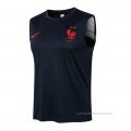 Camiseta de Entrenamiento Francia Sin Mangas 2021-2022 Azul