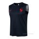 Camiseta de Entrenamiento Francia Sin Mangas 2021-2022 Azul