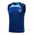 Camiseta de Entrenamiento Inglaterra Sin Mangas 2023-2024 Azul