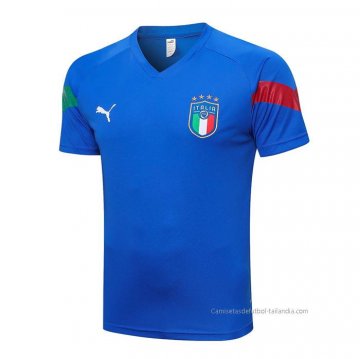 Camiseta de Entrenamiento Italia 2022-2023 Azul Camiseta de Entrenamiento Italia 2022-2023 Azul