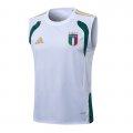 Camiseta de Entrenamiento Italia Sin Mangas 2025-2026 Blanco