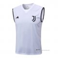 Camiseta de Entrenamiento Juventus Sin Mangas 2023-2024 Blanco