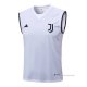 Camiseta de Entrenamiento Juventus Sin Mangas 2023-2024 Blanco