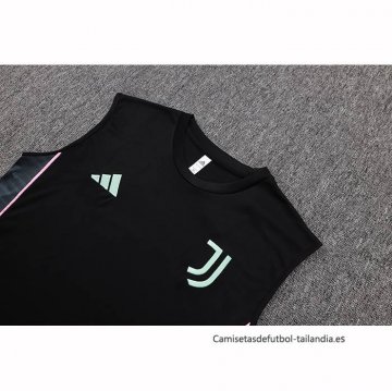 Camiseta de Entrenamiento Juventus Sin Mangas 2025-2026 Negro