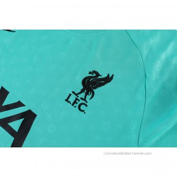 Camiseta de Entrenamiento Liverpool 2021-2022 Verde