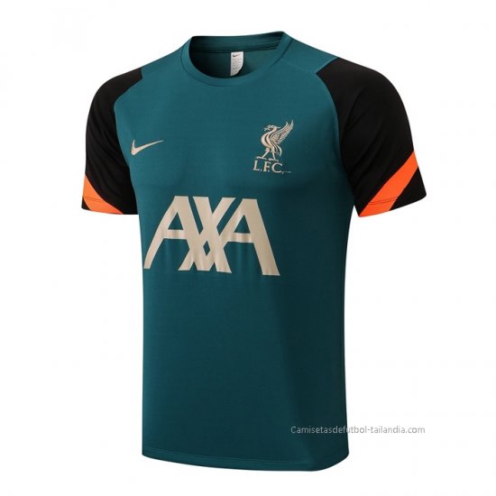 Camiseta de Entrenamiento Liverpool 2022-2023 Verde - Haga un click en la imagen para cerrar