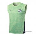 Camiseta de Entrenamiento Manchester City Sin Mangas 2025-2026 Verde