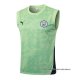 Camiseta de Entrenamiento Manchester City Sin Mangas 2025-2026 Verde