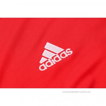 Camiseta de Entrenamiento Manchester United 2021-2022 Rojo