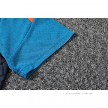 Camiseta de Entrenamiento Manchester United 2022-2023 Azul