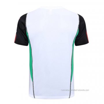 Camiseta de Entrenamiento Manchester United 2023-2024 Blanco y Negro