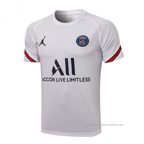 Camiseta de Entrenamiento Paris Saint-Germain 2021-2022 Blanco - Haga un click en la imagen para cerrar