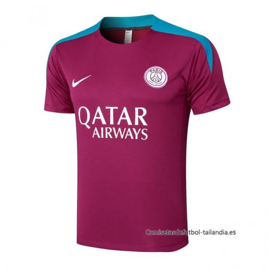 Camiseta de Entrenamiento Paris Saint-Germain 2024-2025 Purpura - Haga un click en la imagen para cerrar