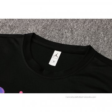Camiseta de Entrenamiento Paris Saint-Germain Jordan 2021-2022 Negro