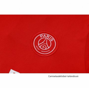 Camiseta de Entrenamiento Paris Saint-Germain Jordan 2024-2025 Rojo