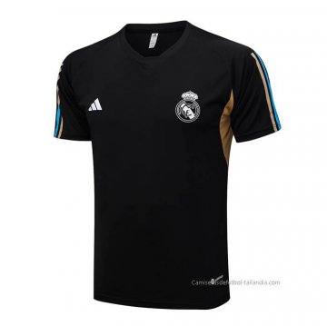 Camiseta de Entrenamiento Real Madrid 2023-2024 Negro Camiseta de Entrenamiento Real Madrid 2023-2024 Negro